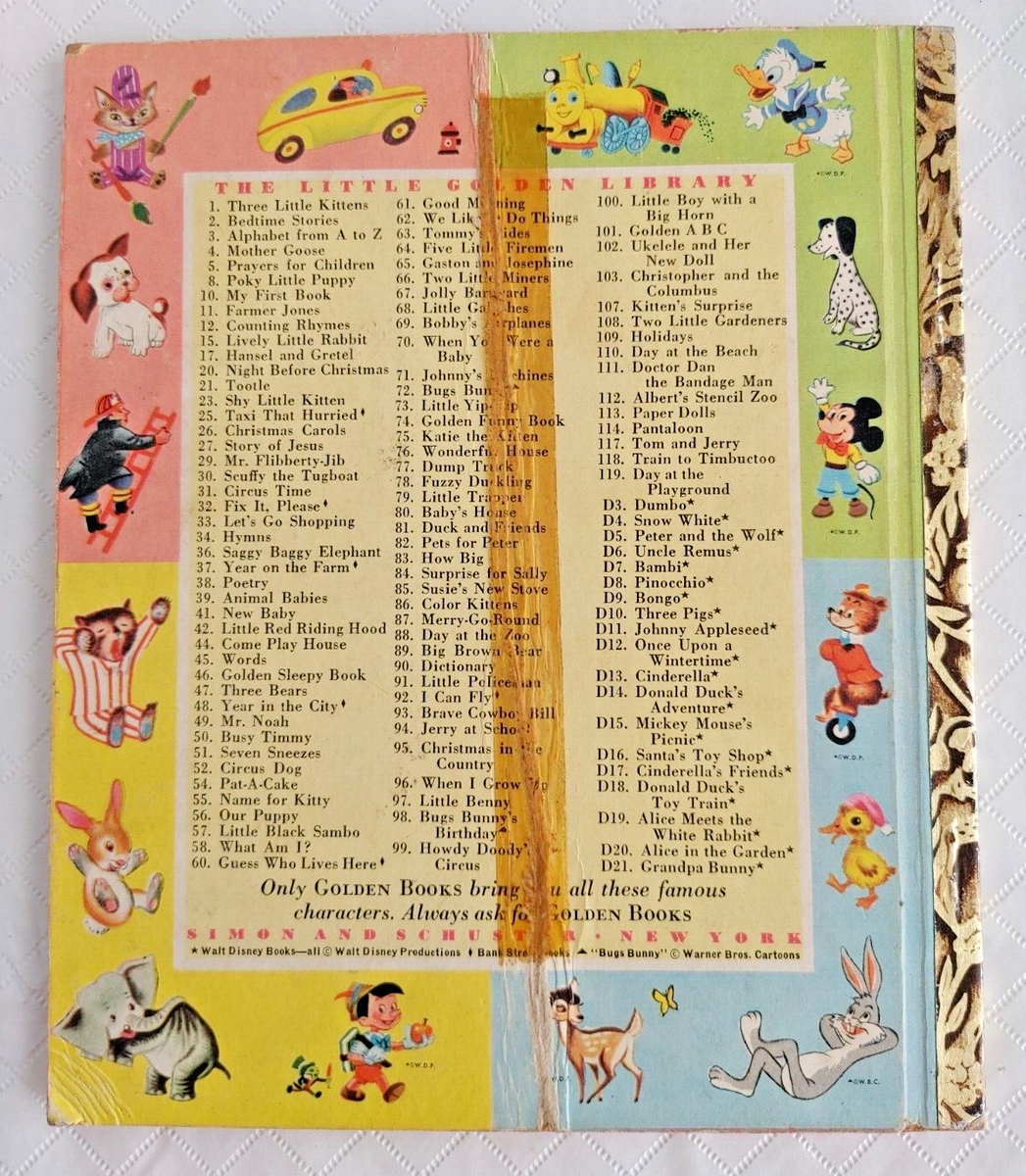 VTG 1951 Little Golden Book The Train to Timbuctoo Margaret