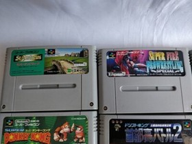 Wholesale lot of 20 Nintendo Super Famicom FC NES Game Cartridge set-e0701-5