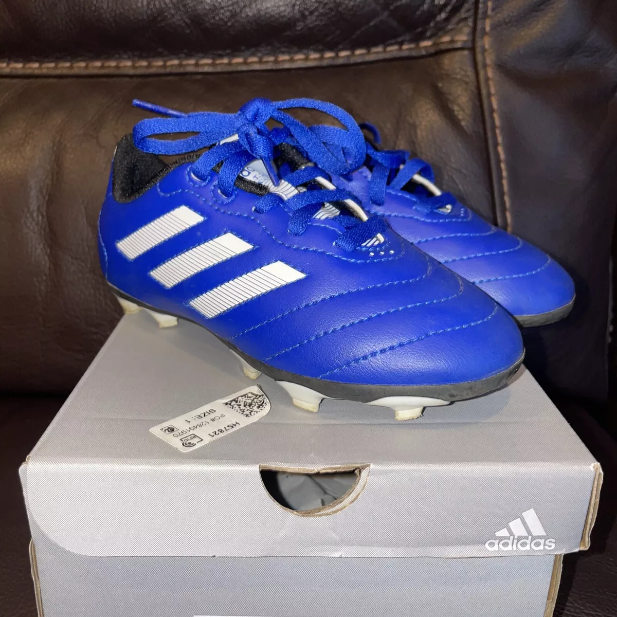 Adidas Goletto VIII FG J Youth Soccer Cleats Royal Blue eBay