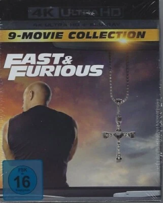 Fast & Furious - 9-Movie Collection - (4K Ultra HD) - 9 BluRay - Neu / OVP - Bild 1 von 2