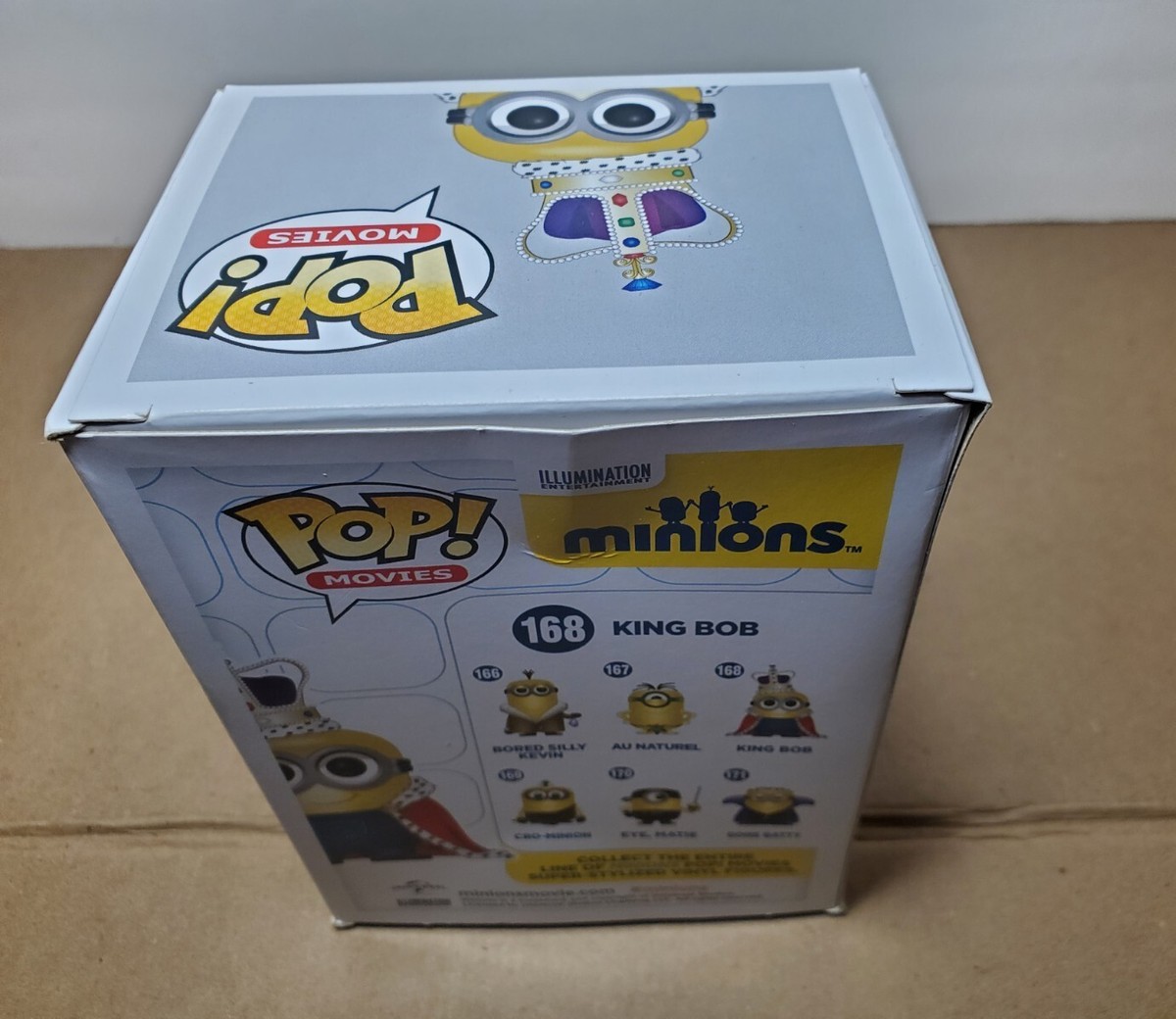 ミニオンズ　King Bobフィギュア　おまけ付き Funko Pop! Minions 