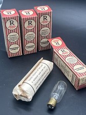 4x Radiant BZA Projection Lamp Projector Bulb 100W 20V T8 CC6 S.C. B8