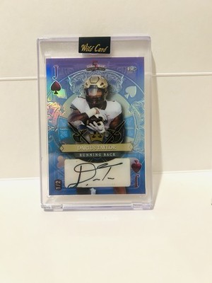2024 Wild Card 5 Card Draw Stacked Deck Darius Taylor 1/2 Autograph   Gophers