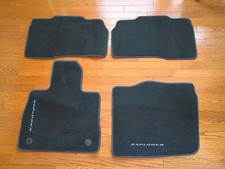 New 2020-2024 Oem Model Hbaxb Ford Explorer Car Floor Mats Black 4pc