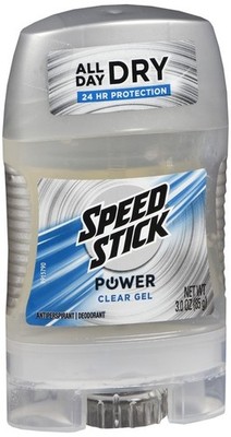 Speed Stick Power Clear Gel Antiperspirant - 3 oz