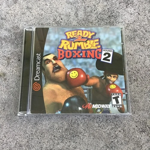Ready 2 Rumble Boxing: Round 2 (Sega Dreamcast) CIB w/ Reg Card