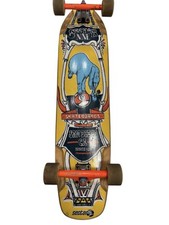 Sector 9 Mini Daisy Longboard Complete Yellow...