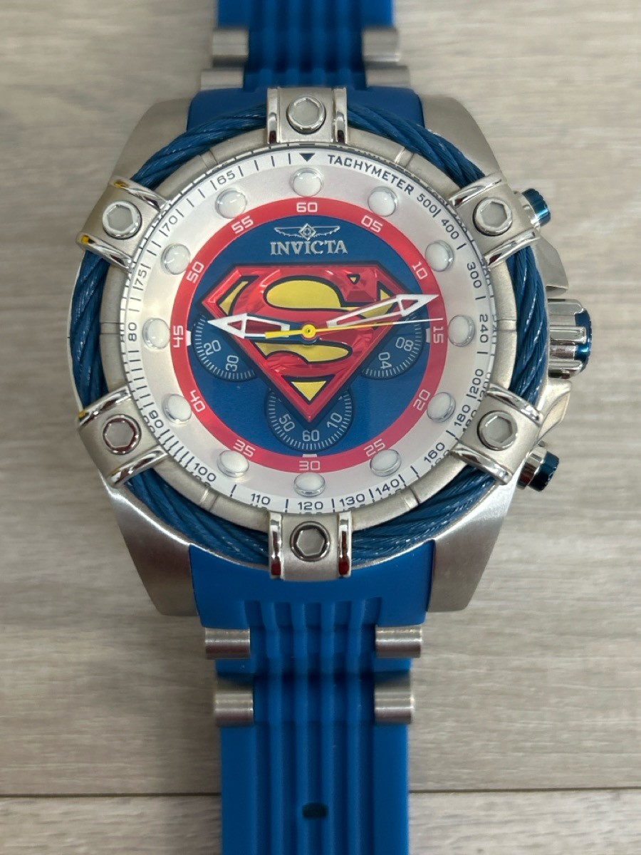 Invicta DC Comics Superman Men's 52mm Limited Chronograph Watch