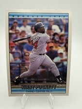 Donruss 1992 Kirby Puckett Minnesota Twins Base Set Baseball Card #617
