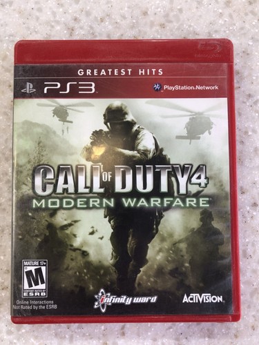 Call Of Duty – Modern Warfare – PlayStation 3 (PS3) – Occasion TBE – Français