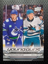 2024-25 Upper Deck Young Guns #730 Checklist Will Smith / Jonathan Lekkerimaki
