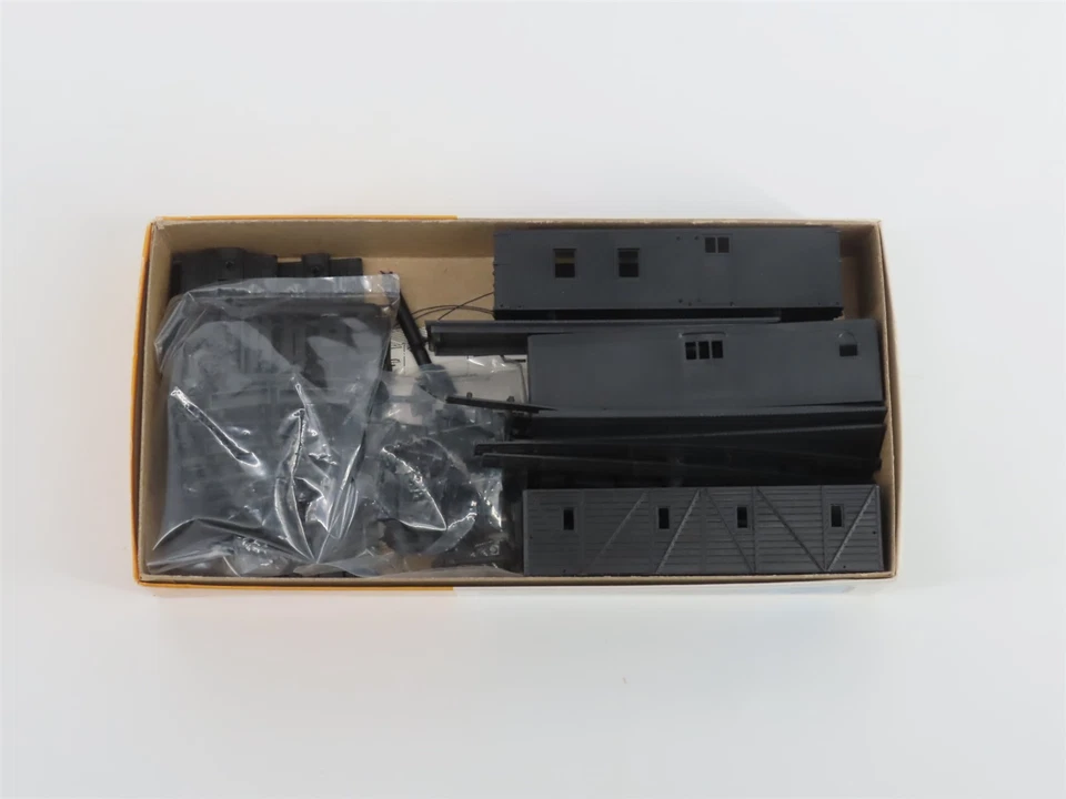 LOTE de 15 kits de casa redonda escala HO temporizador antigo carro plano, MOW, carro com lascas de madeira - Imagem 4 de 4