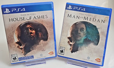The Dark Pictures Anthology PS4 2 Game Lot Man of Medan and House of Ashes USED