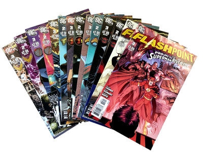 DC FLASHPOINT LOT Batman +Aquaman +Superman +More (All #2 + 3) + Flashpoint #3-4