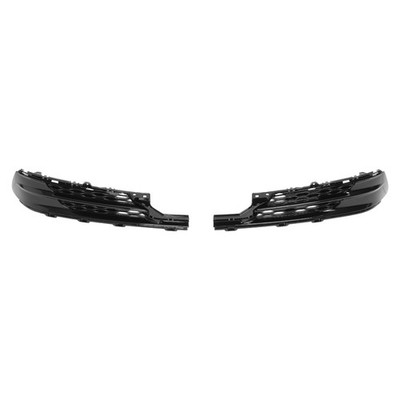 Pair of Gloss Black Front Bumper Grille For Acura TLX 2015-2017 #AC1038106