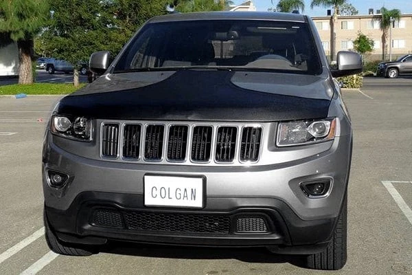 For Toyota Highlander 2014-2019 Colgan BT5424CF Carbon Fiber Vinyl T-Style Bra Foto 2 de 4