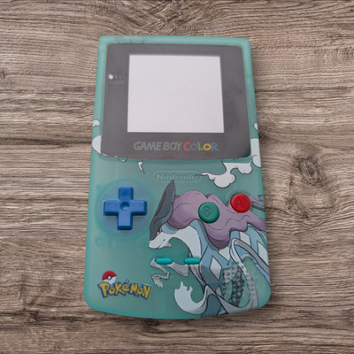 Nintendo Game Boy Color GBC Suicune Pokemon Uv Printed Replacement Shell  UK