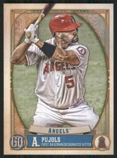 2021 Topps Gypsy Queen #206 Albert Pujols Los Angeles Angels 52642