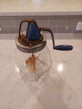 Very Rare "Blue" Vintage Farm Master SCC Butter Churn Working Condition. "Rare"