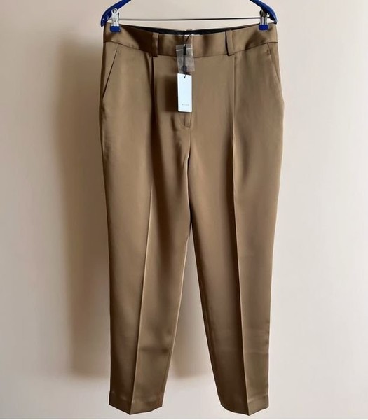 Damen Reiss Hose Braun Triacetat 42