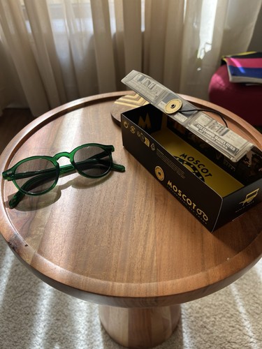MOSCOT Miltzen Sunglasses 49mm Frame - Emerald - Picture 4 of 5