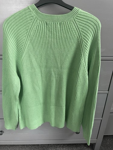 BNWT BEAUTIFUL EMERALD GREEN SUPERSOFT JUMPER M&S XL 20 / 22 - Picture 4 of 4