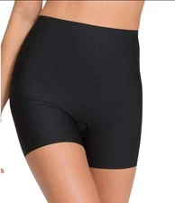 Spanx Women's Thinstincts Girl Short Black Size Medium Shapewear Slimming