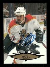 1995-96 Fleer Ultra 241 Jody Hull signed auto JTAU1 BXCP25