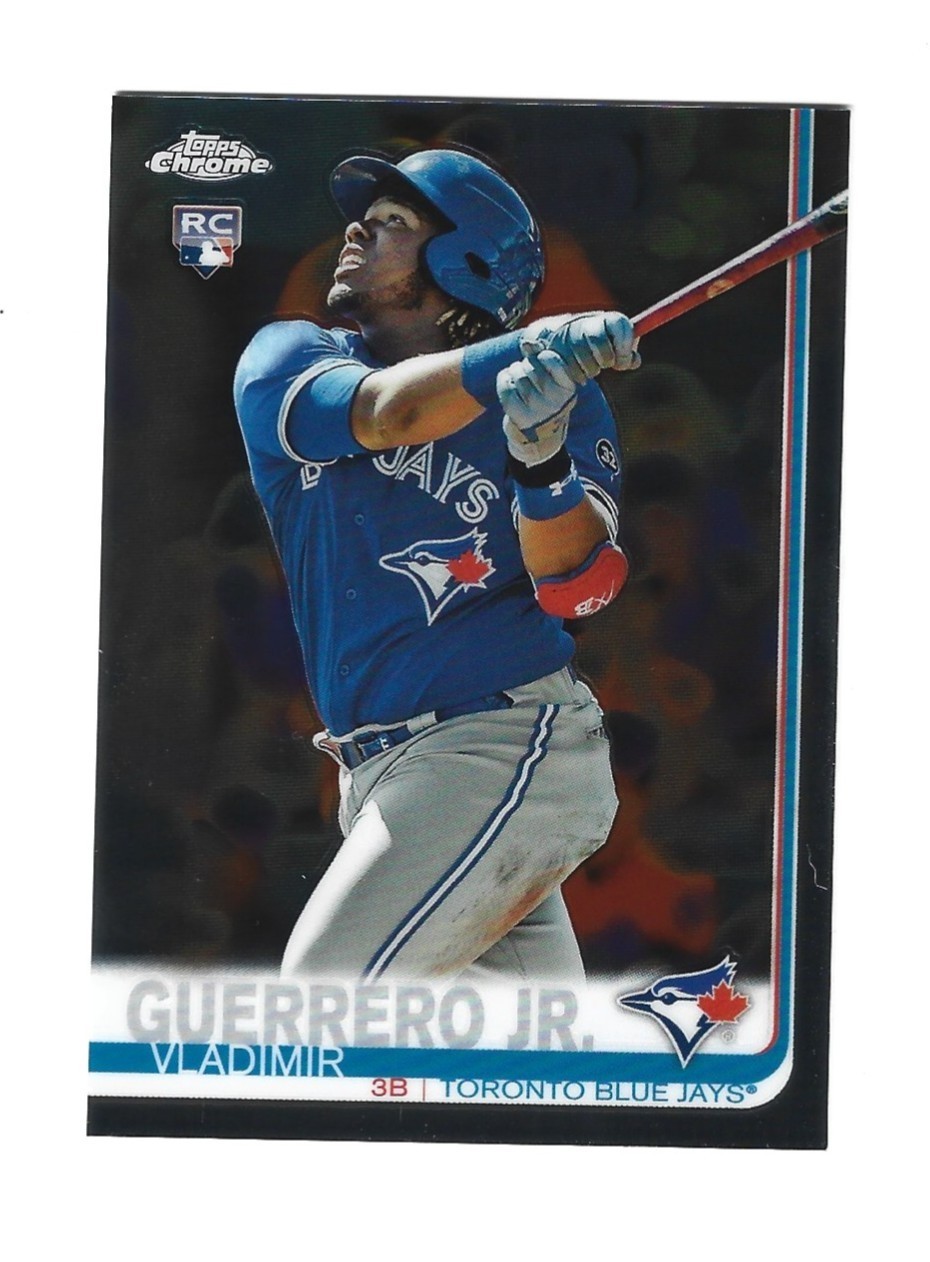 Vladimir Guerrero Jr 2019 Topps Chrome Rookie Card RC #201 Blue Jays