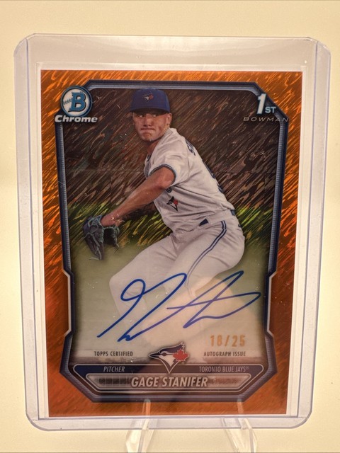 Gage Stanifer 2026 Bowman 1st Auto /25