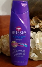 Aussie Moist SHAMPOO 13.5 fl oz Original VINTAGE FORMULA AUTHENTIC As Pictured