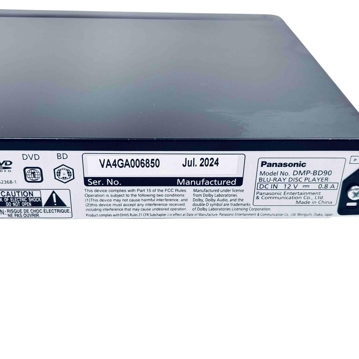 Panasonic BDプレイヤー BD90 Amazon.co.jp: Panasonic DMP-BD90 Blu-ray Player, Full HD
