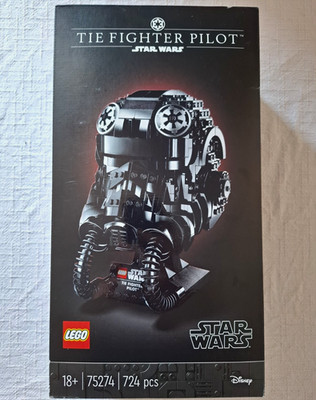 LEGO Star Wars Helmet Collection TIE Fighter Pilot 75274 Set 724 Teile 18+