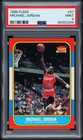 1986 Fleer #57 Michael Jordan PSA 9 Bulls HOF NBA Basketball Mint Card