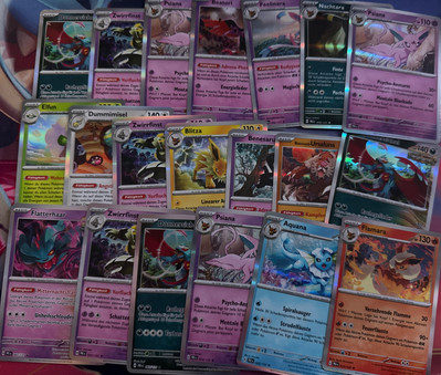 15x Random Holos Pokemon DE 