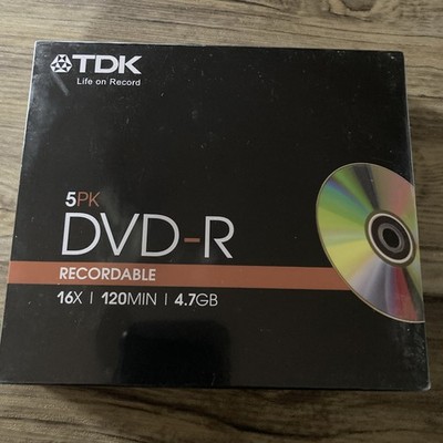 tdk dvd r, 5er Pack, Slim Pack 