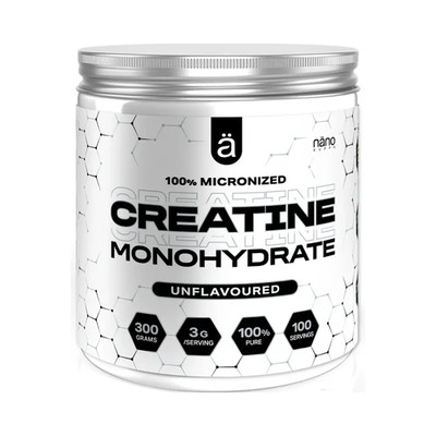 NanoSupps 100% Micronized Creatine Monohydrate (300g) (73,30 EUR/kg)
