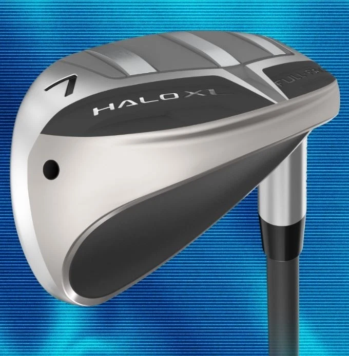 Cleveland Halo XL Full Face Iron Set LEFT Hand 5-GW KBS Tour Lite Regular LH NEW - Image 2 of 4