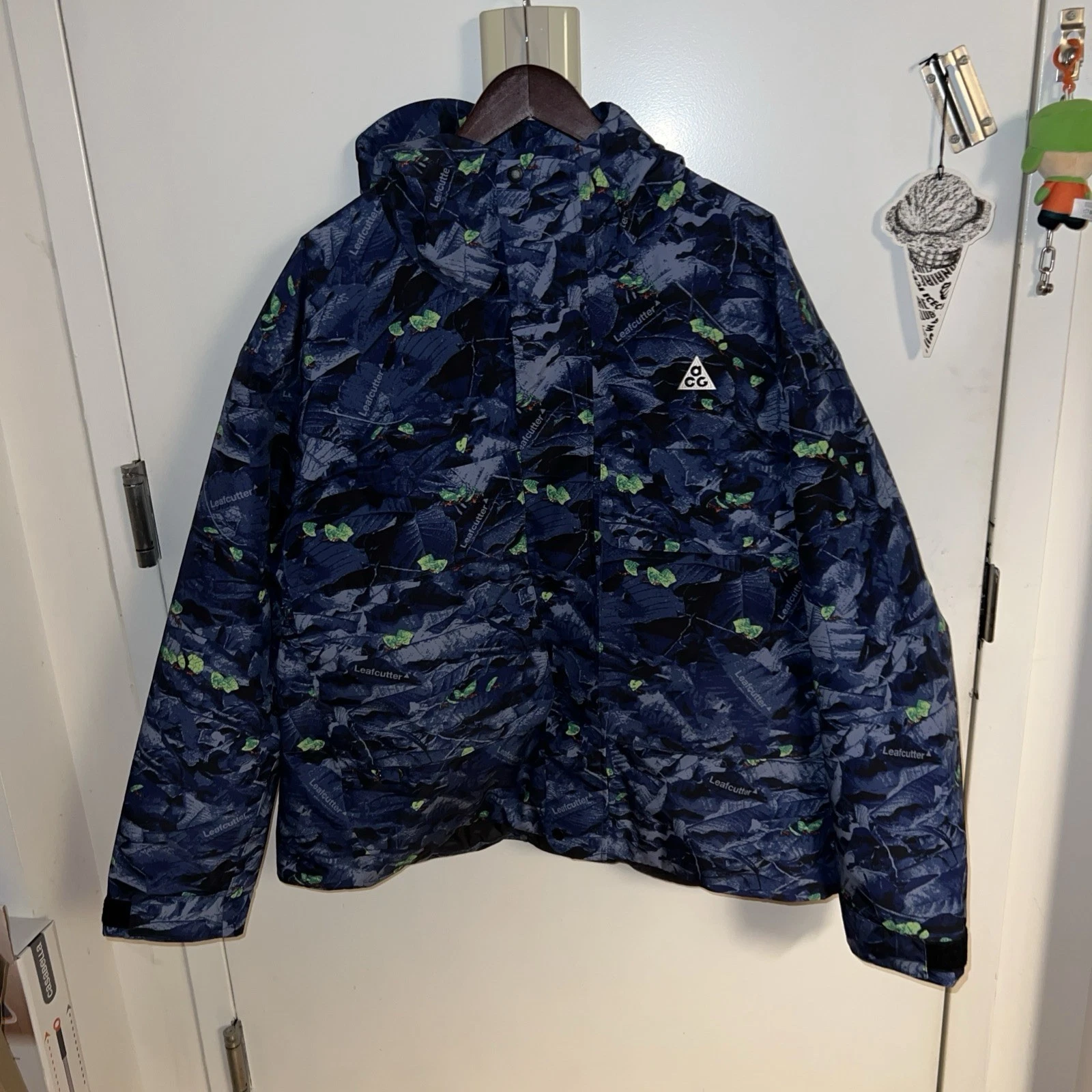 NWT Nike ACG PrimaLoft Skull Peak Storm-FIT Blue Jacket HJ2487-410 Men's Size XL
