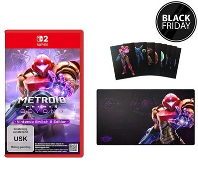 Nintendo Switch 2 Metroid Prime 4: Beyond   Power-Set + Schlüsselanhänger NEU 