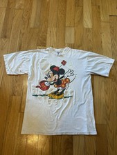Vintage 90s Minnie Mouse Flower Shirt Sz M