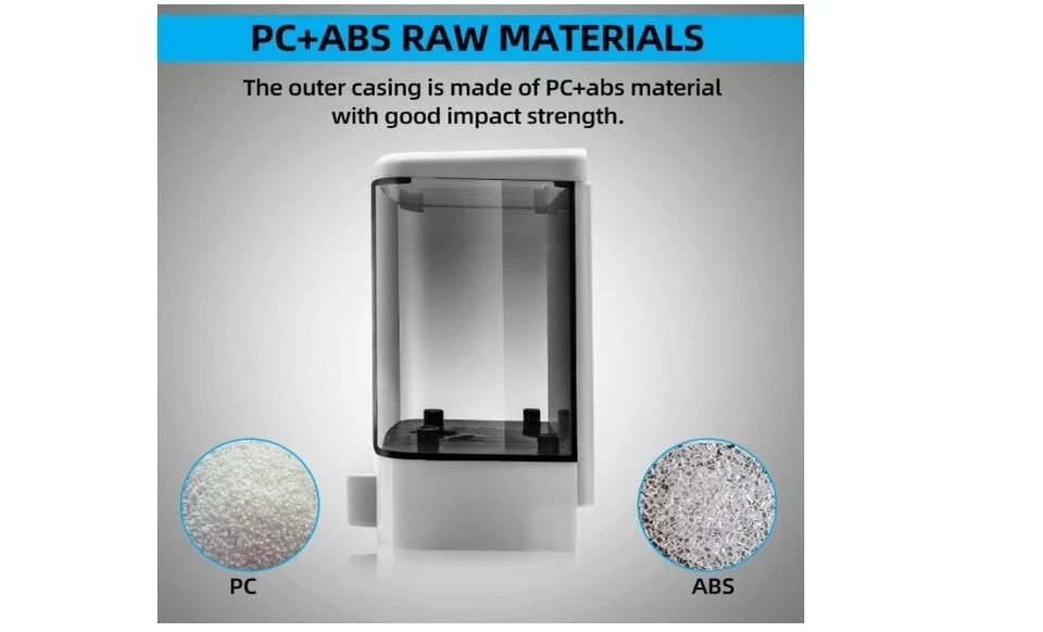 Диспенсер для мыла настенное крепление 1000 мл коммерческое ручное дезинфицирующее средство жидкие диспены - Изображение 4 из 4