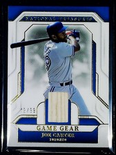 2025 Panini National Treasures Joe Carter #GGS-JC Game Gear Swatches 49/99