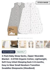 Baby Sleep Sack 3-6 Mos