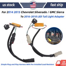 For 2014 2015 Chevrolet Silverado Gmc Sierra To 16-18 Led Tail Light Adapter For 2014 2015 Chevrolet Silverado Gmc Sierra To 16-18 Led Tail Light Adapter