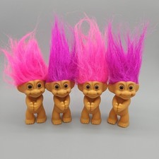 Russ Trolls Set Of 4, Pink Hair
