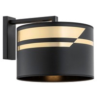 Schwarz Messing Gold Glamour Moderne Wandleuchte Leuchter Flurlampe IP20