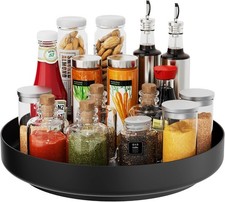 Lazy Susan Organizer Rotating Spice Rack Turntable for Kitchen Cabinet
