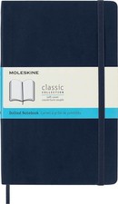 Moleskine Classic Notebook, Sapphire Blue, 192 pages