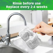 48-Pack Cat Water Fountain Filter Repalcement PETLIBRO Dockstream Librotriple